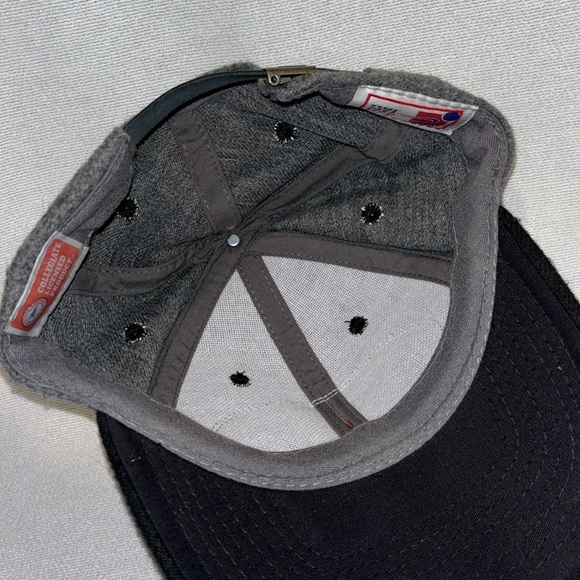 Miami Hurricanes men’s grey and black wool blend adjustable baseball hat O/S - Picture 4 of 7